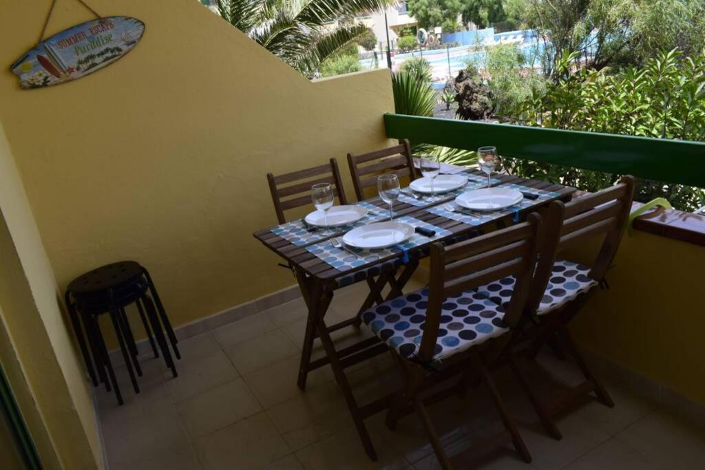 Appartement Bouganville rez-de-chaussée WIFI Costa De Antigua Extérieur photo